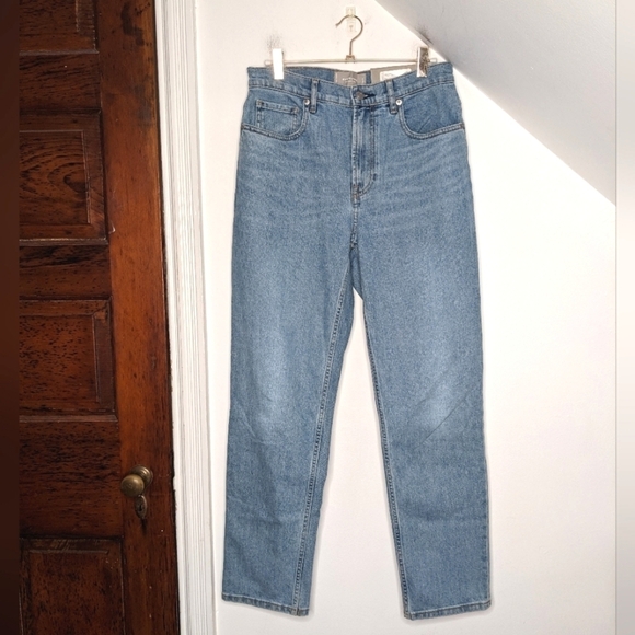 EVERLANE Sky Blue The Original Cheeky Straight Jean Sky Blue NEW Size 28 Tall - Picture 1 of 7